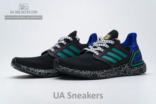 FX8887 adidas Ultra BOOST 20 CONSORTIUM Black Glory Green Real Boost - Image 4