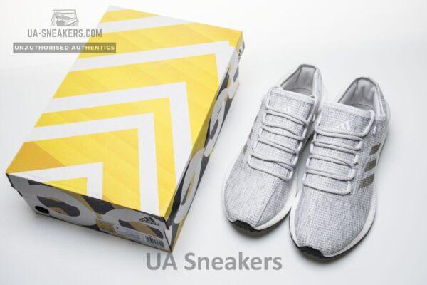 Adidas Pure Boost “Bright gray white”BB6277 - Image 2