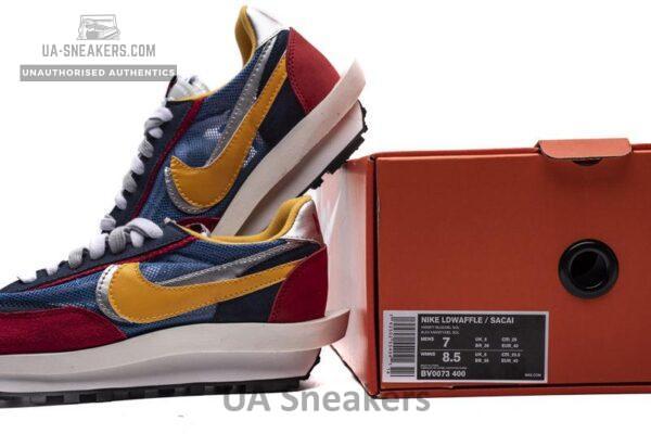 Sacai x Nike LDWaffle Blue Multi BV0073-400 - Image 2