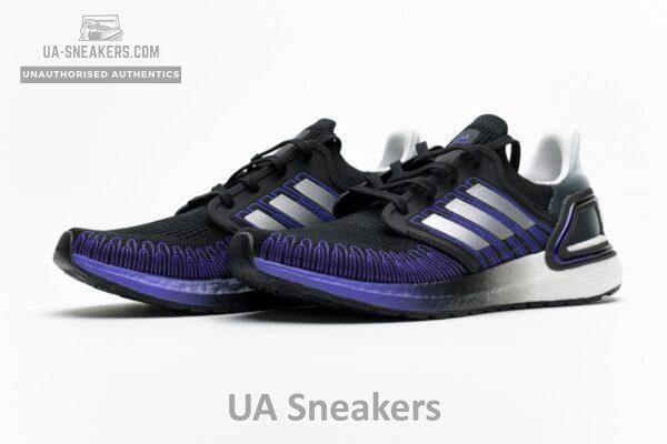 FV0033 adidas Ultra BOOST 20 CONSORTIUM Core Black Silver Real Boost - Image 4