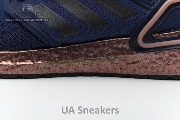 FV4394 adidas Ultra BOOST 20 CONSORTIUM Dark Blue Gold Real Boost - Image 8