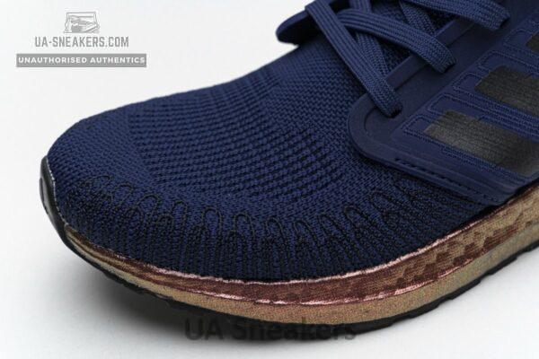FV4394 adidas Ultra BOOST 20 CONSORTIUM Dark Blue Gold Real Boost - Image 9