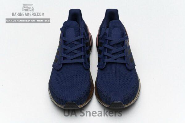 FV4394 adidas Ultra BOOST 20 CONSORTIUM Dark Blue Gold Real Boost - Image 7