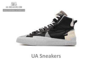 BV0072-002 Sacai x Nike Blazer Mid Black Grey