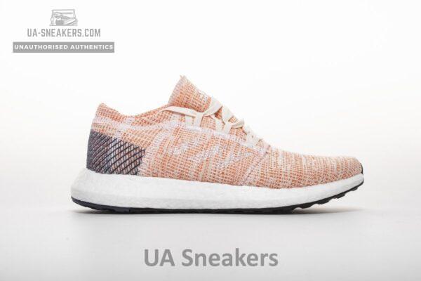 Adidas Pure Boost GO "Cloud White/Cloud White/Mystery Ink" B75666 - Image 19