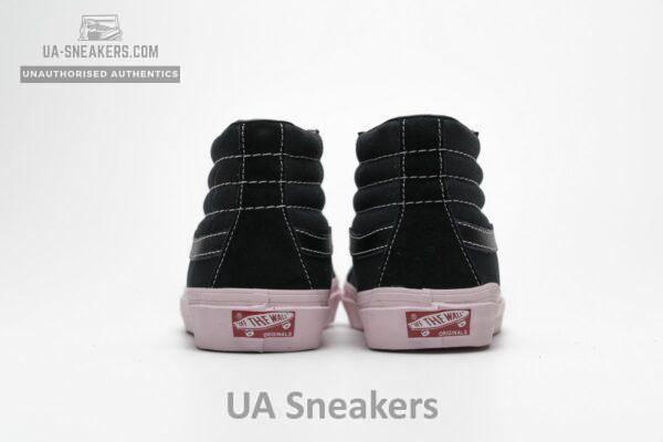 VN0A36C7OYN Vans OG SK8-HI LX Black Pink - Image 7