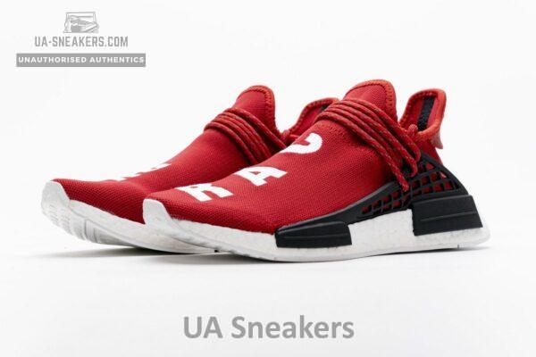 Pharrell Williams x Adidas NMD Human Race “Red” Real Boost BB0616 - Image 6