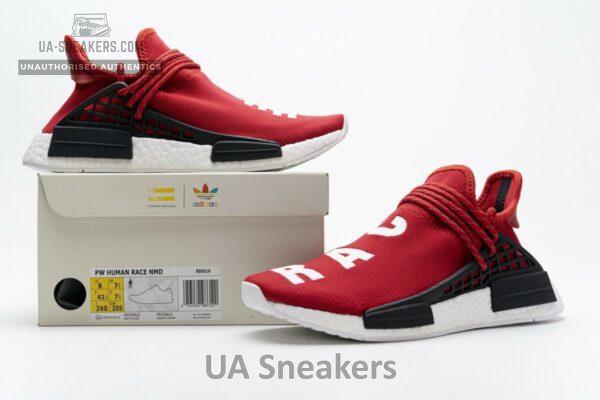 Pharrell Williams x Adidas NMD Human Race “Red” Real Boost BB0616 - Image 2