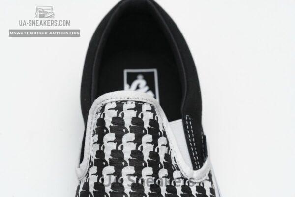 Vans Classic Slip-On Karl Lagerfeld Black White - Image 17