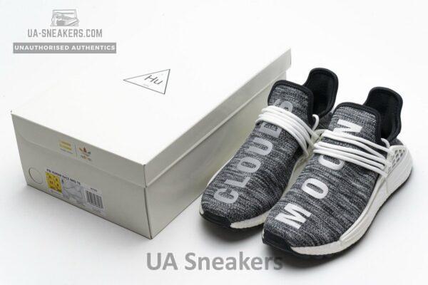 Pharrell Williams x Adidas NMD Human Race “Core Black” Real Boost AC7359 - Image 7