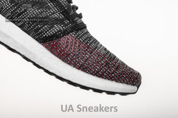 Adidas Pure Boost GO "Carbon/Core Black/Power Red" AH2323 - Image 7