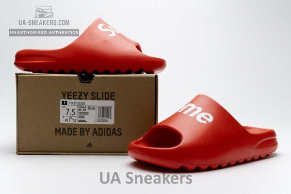 FH6346-9 adidas Yeezy Slide Red - Image 2
