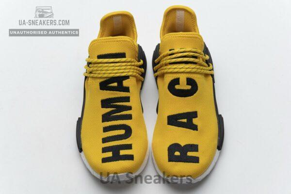 Pharrell Williams x Adidas NMD Human Race “Yellow” Real Boost BB0619 - Image 5