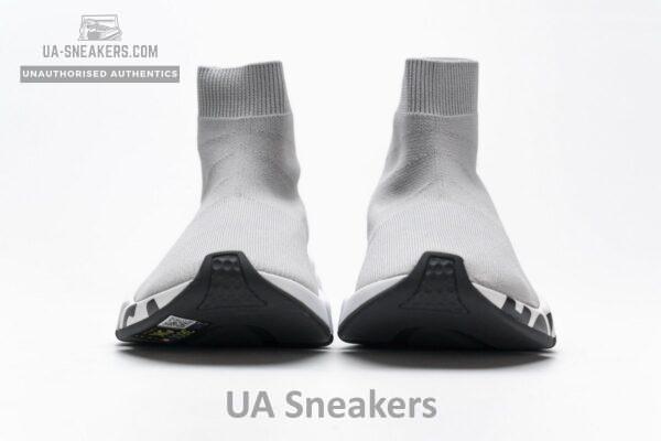 Balenciaga Stretch Mesh High Top Sneaker Grey - Image 5
