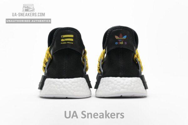 Pharrell Williams x Adidas NMD Human Race “Black” Real Boost BB3068 - Image 5