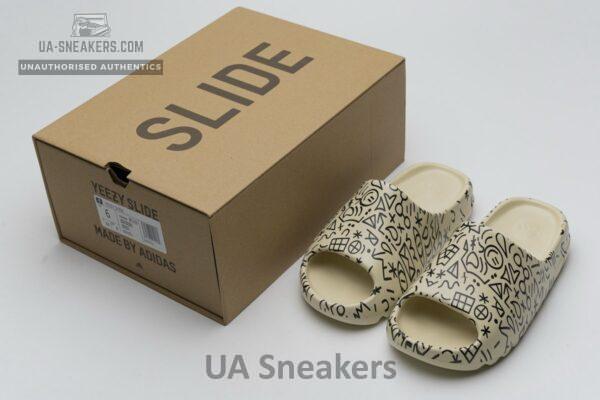 FW6345 adidas Yeezy Slide “Graffiti” - Image 3
