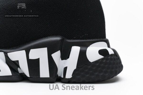 Balenciaga Stretch Mesh High Top Sneaker All Black - Image 10