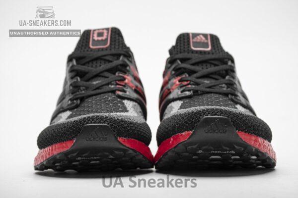 FW3724 adidas Ultra Boost 2.0 Real Boost Xi'an Black Red - Image 4