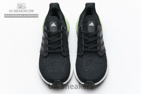 FY3452 adidas Ultra BOOST 20 CONSORTIUM Black Grey Green Real Boost - Image 6