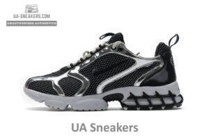 CU1854-001 Stussy x Nike Air Zoom Spiridon Cage 2 Black Silver