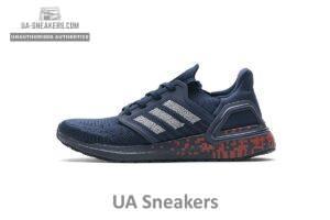 FY3451 adidas Ultra BOOST 20 CONSORTIUM Dark Blue Red Real Boost