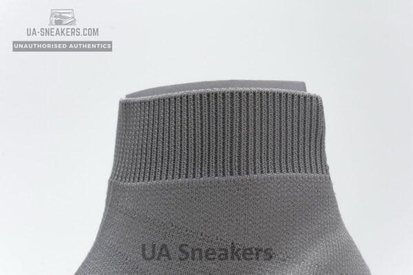 Balenciaga Stretch Mesh High Top Sneaker Grey - Image 9