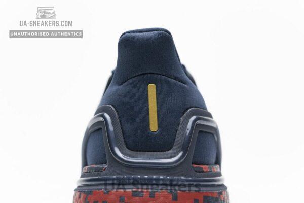 FY3451 adidas Ultra BOOST 20 CONSORTIUM Dark Blue Red Real Boost - Image 8