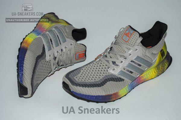 FW3726 adidas Ultra Boost 2.0 Real Boost Shanghai Grey Yellow - Image 3