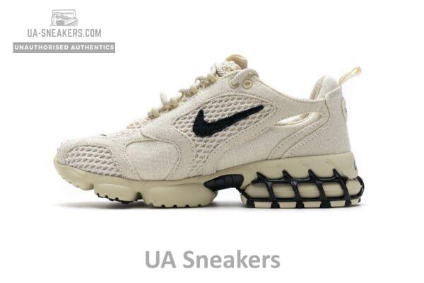 CQ5486-200 Stussy X Nike Air Zoom Spiridon Caged 2 Fossil - Image 15