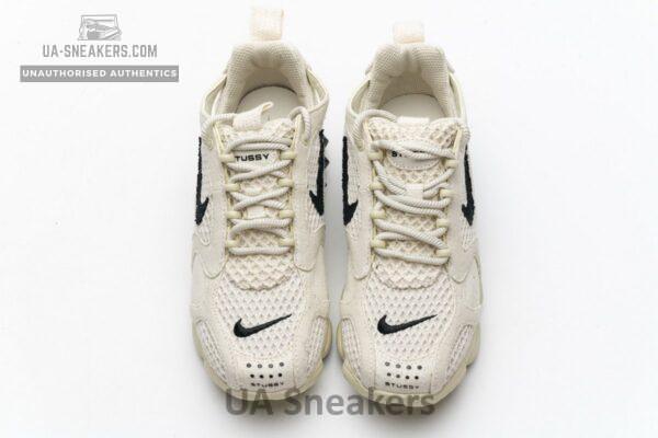 CQ5486-200 Stussy X Nike Air Zoom Spiridon Caged 2 Fossil - Image 6