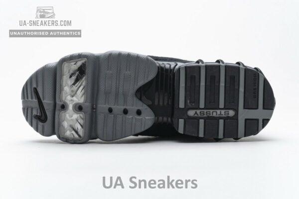 CQ5486-001 Stussy x Nike Air Zoom Spiridon Cage 2 Black Cool Grey - Image 11