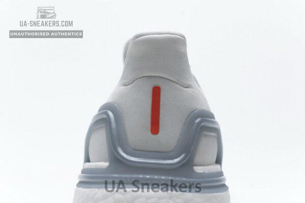 FY3454 adidas Ultra BOOST 20 White Light Blue - Image 8