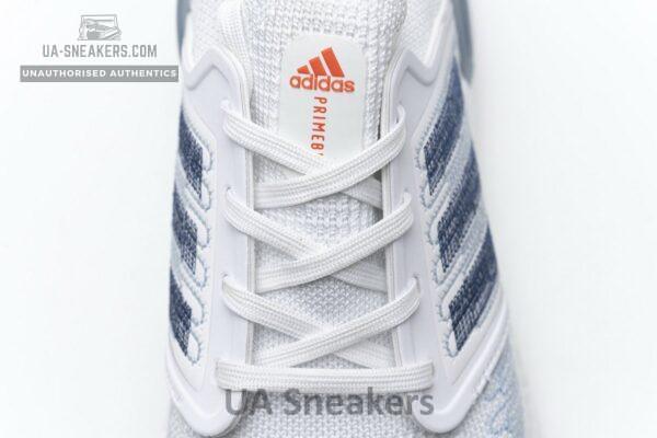 FY3454 adidas Ultra BOOST 20 White Light Blue - Image 13