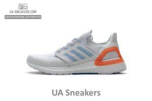 EG0768 adidas Ultra BOOST 20 Primeblue White Blue Orange