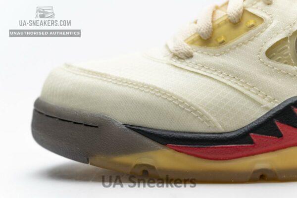 DH8565-100 OFF White x Air Jordan 5 Retro SP Sail - Image 12