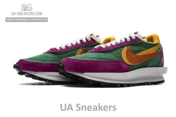Sacai x Nike LDWaffle GreenPinkOrange BV0073-301 - Image 4