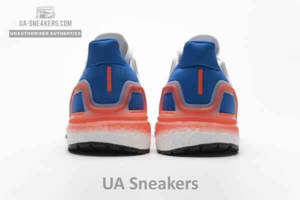 FY3453 adidas Ultra BOOST 20 White Blue - Image 7