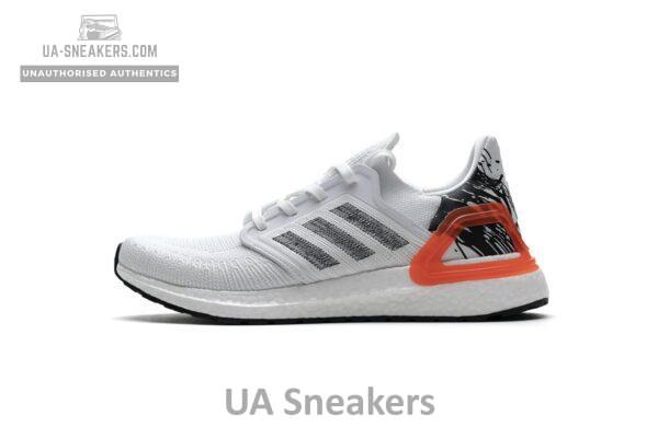 EG0699 adidas Ultra BOOST 20 Splatter White Black
