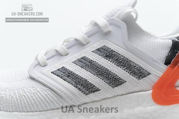 EG0699 adidas Ultra BOOST 20 Splatter White Black - Image 9