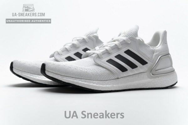 EG0783 Adidas Ultra BOOST 20 CONSORTIUM White Silver Grey - Image 5
