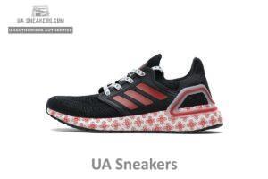 FX8886 adidas Ultra BOOST 20 CONSORTIUM Black Red Real Boost