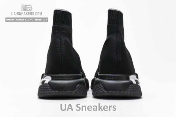 Balenciaga Stretch Mesh High Top Sneaker All Black - Image 7
