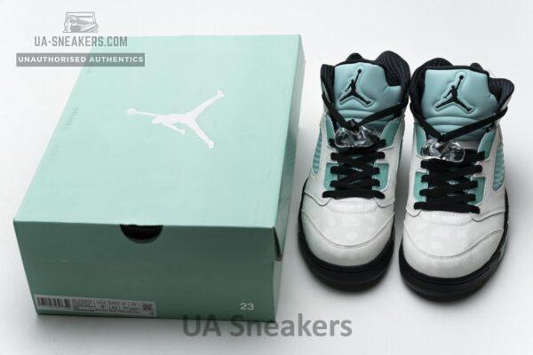CN2932-100 Air Jordan 5 Retro "Island Green" - Image 3