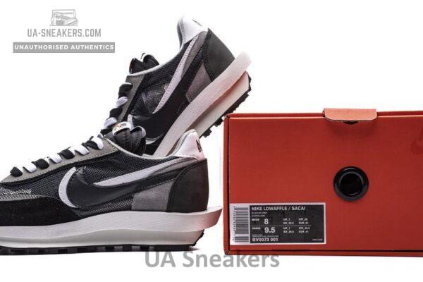 Sacai x Nike LDWaffle BlackWhite BV0073-001 - Image 2