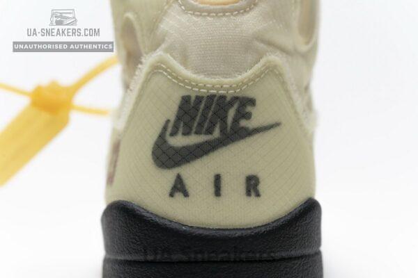 DH8565-100 OFF White x Air Jordan 5 Retro SP Sail - Image 8