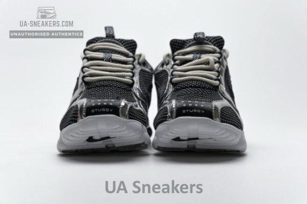 CU1854-001 Stussy x Nike Air Zoom Spiridon Cage 2 Black Silver - Image 13