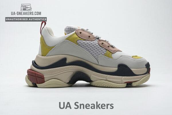 490672 W09O5 9035 Balenciaga Triple S Black Yellow Pink - Image 5