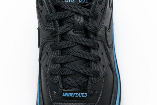 CJ7197-002 Undefeated x Nike Air Max 90 Black Blue Fury - Image 10
