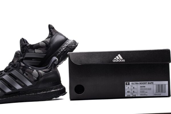 Bape x Adidas Ultra Boost “1st Camo Black” G54784 - Image 8