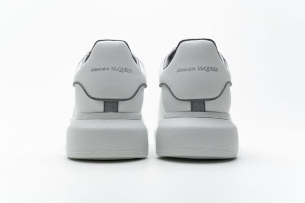 462214 WHGP7 9001 Alexander McQueen Sneaker All White - Image 7